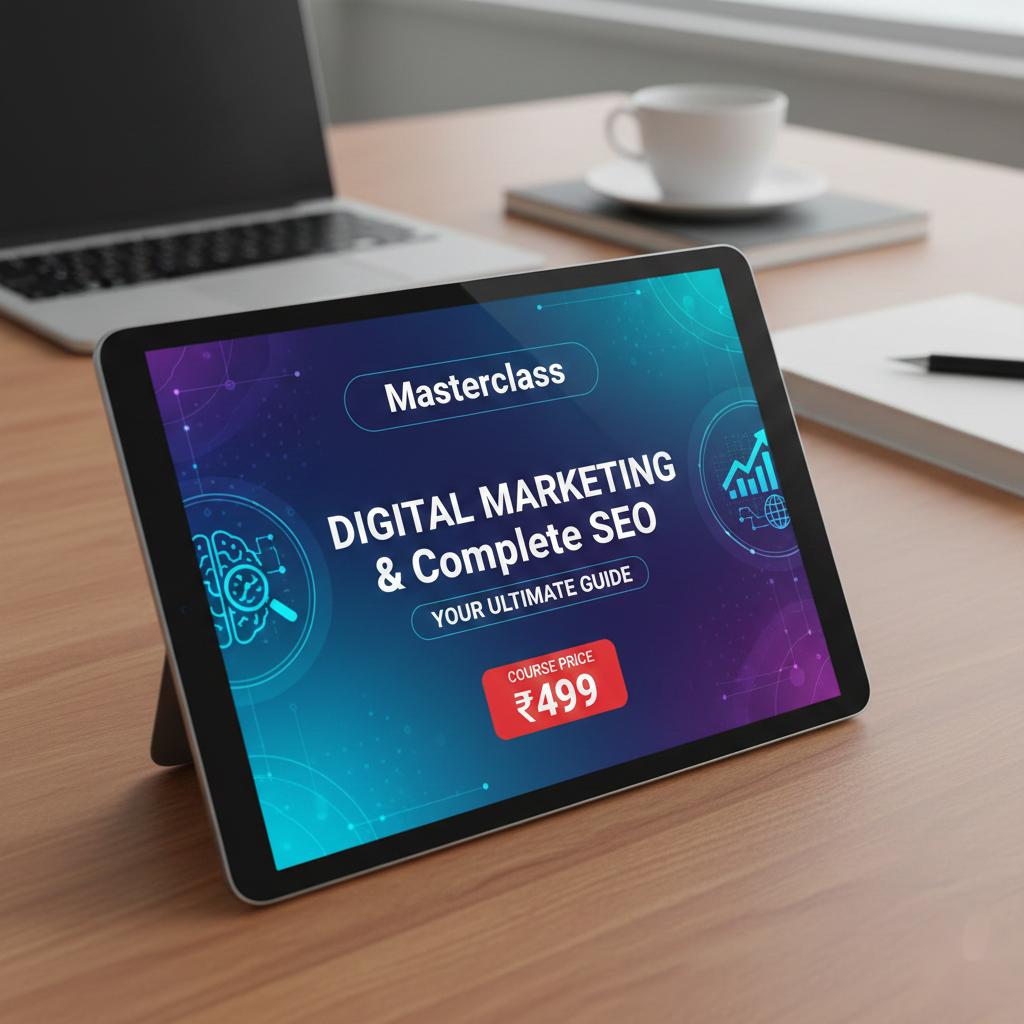 MASTERCLASS DIGITAL MARKETING + COMPLETE SEO